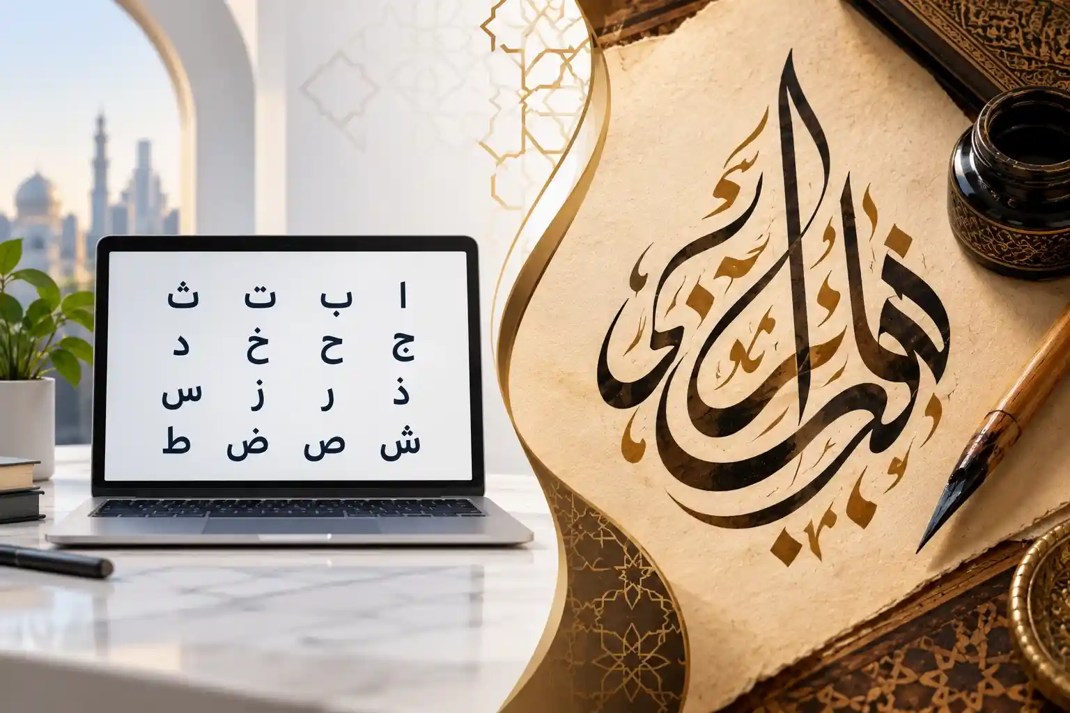Arabic Font vs Arabic Calligraphy
